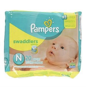 Newborn pampers swaddlers